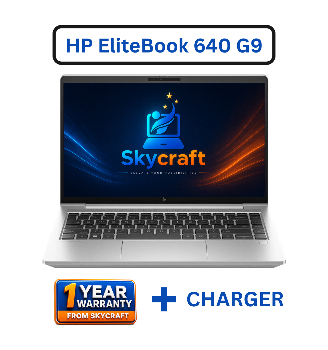 hp elitebook 640 g9 |12th generation intel® core i5 1235u|16gb ddr4 ram |512gb nvme ssd | 14 inch fhd