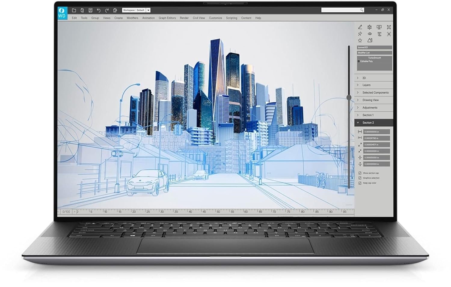 dell precision 5560 i7 11th gen 16gb ram 512ssd 4gb graphic